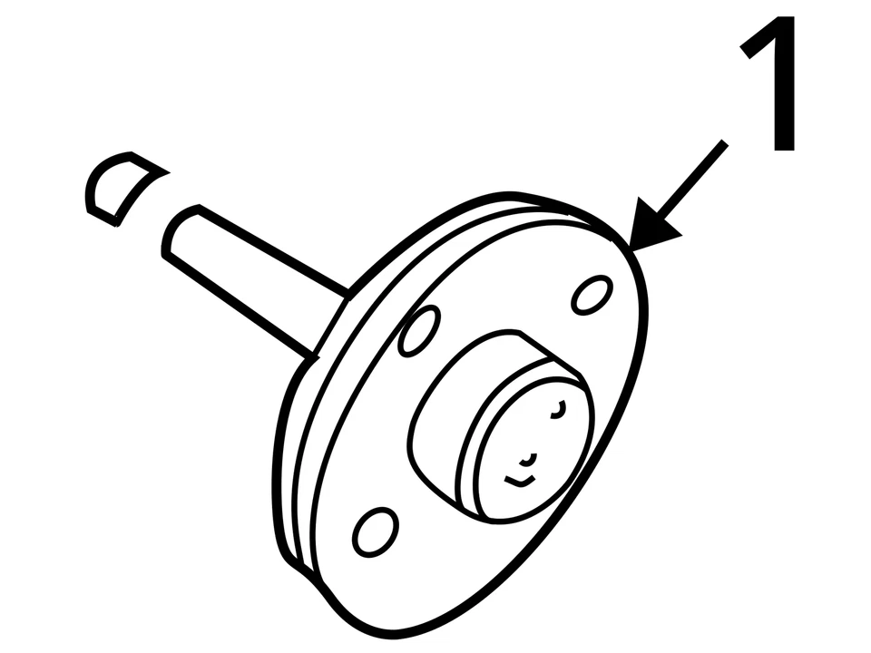 2005-2011 Ford Crown Victoria Axle Shaft Front Driver Cv C/v R4P9J - Image 3 of 3