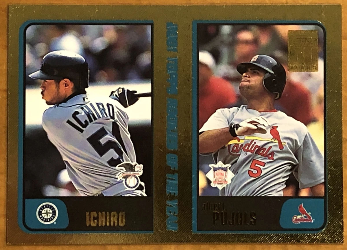 2001 Topps Traded & Rookies - Albert Pujols Ichiro Suzuki #T99 for