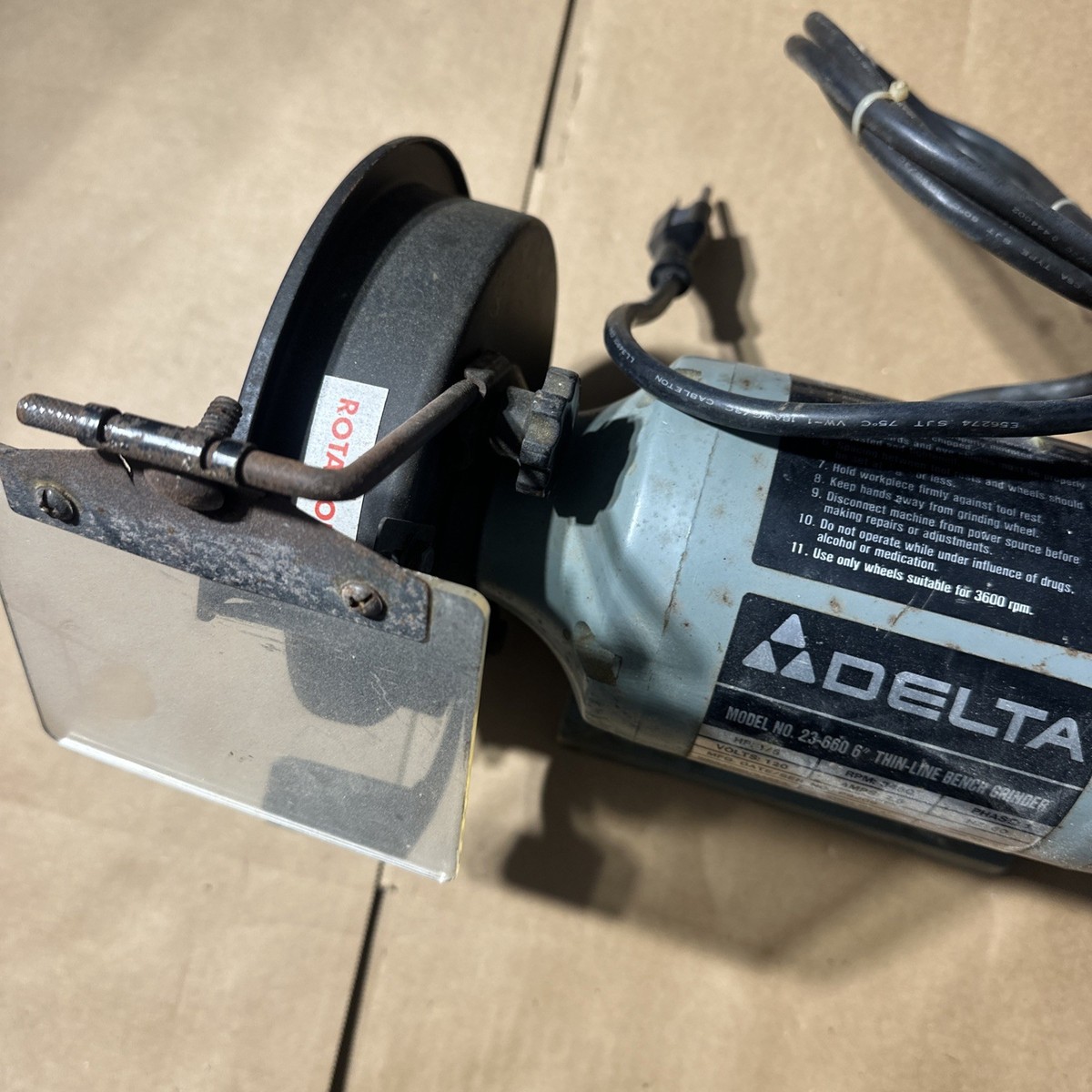 Delta Bench Grinder Model 23-660-6