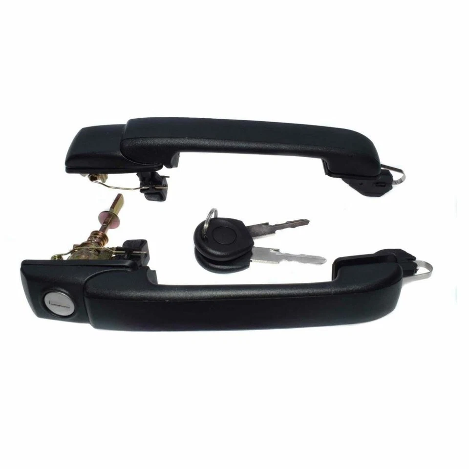 2X Front Rear Outside Door Handle W/ Keys For 93-98 VW Jetta Golf MK3 1H0837207B - Изображение 3 из 4