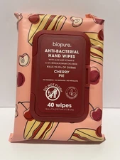 Biopure Anti-Bacterial Hand Wipes Cherry Pie