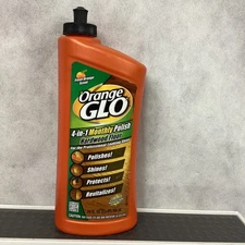 Orange GLO 4-in-1 Hardwood Floor Monthly Polish Protects Shines Revitalizes 24oz