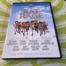 RAT RACE DVD 2002 Collector's Edition Whoopi Goldberg Jon Lovitz Comedy Movie VG