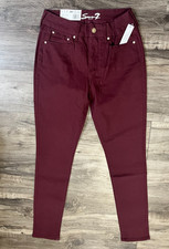 Seven7 Tummy Less High Rise Skinny Jeans, Port Royale Size 4 MSRP 69