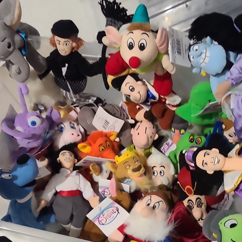 Disney Store Disney Character Plush Stuffed Animal Lot Small 6-14 in 2000