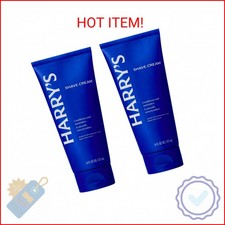 Harry's Shaving Cream for Men with Aloe and Eucalyptus - 2 Pack 6 oz - Conditi