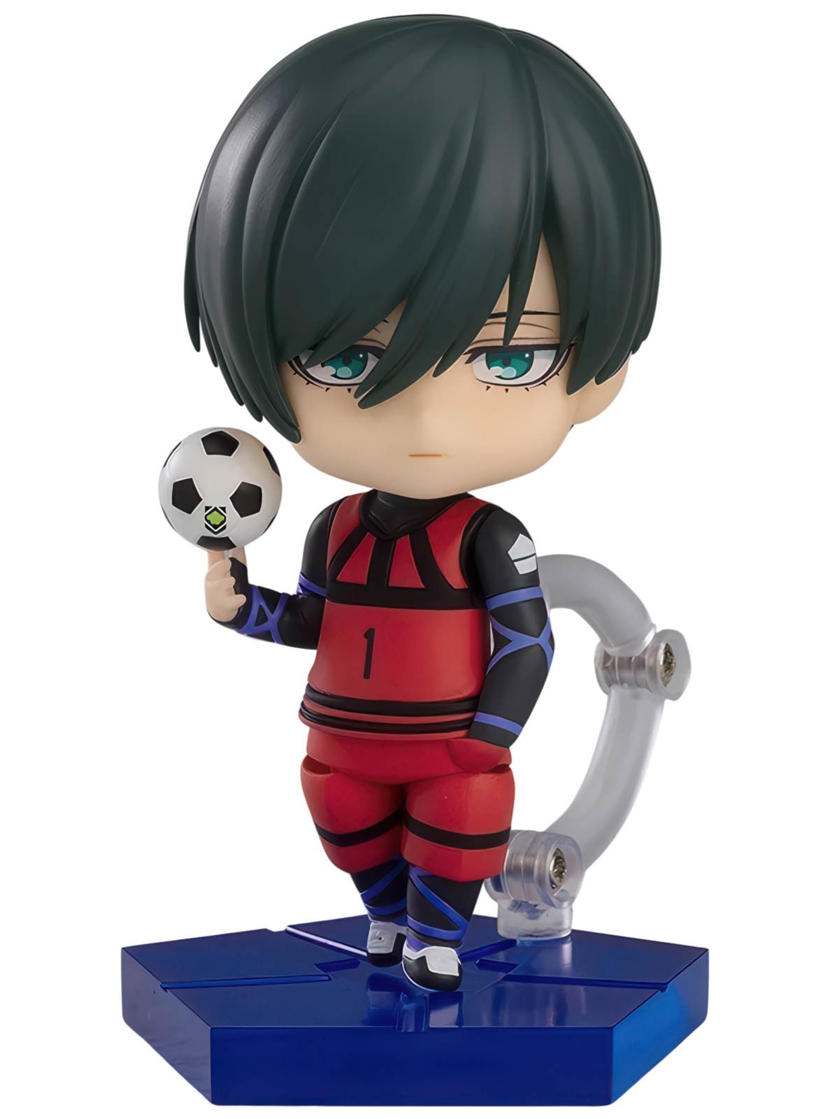 Blue Lock Itoshi Rin 3.9in Anime Figure Nendoroid 2327 Good Smile Company NIB