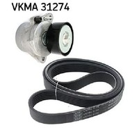 Keilrippenriemensatz FüR Audi Q3 8U F3B F3N 2.0 11 Bis 26 SKF 5750X1 Cffa