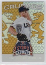 2015 Panini Stars and Stripes Crusade Gold 11/25 Tyler Jay #97 0f8