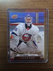 Ilya Sorokin 2020-21 UD Young Guns Canvas #C212 UD Series 2