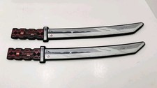 LEGO Ninjago Movie Foam Swords Lot Of 2 Ninja 18"