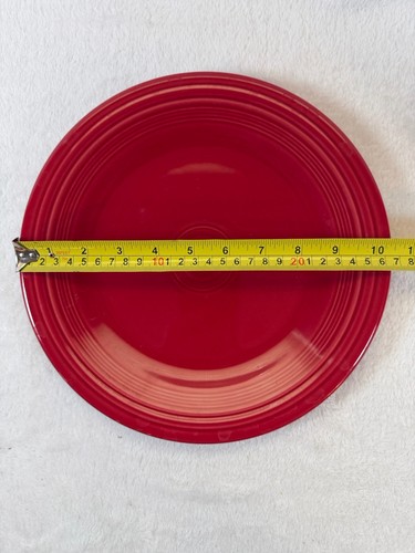 Fiesta Scarlet Red 4 Piece Place Setting HLC Fiestaware - Picture 6 of 16