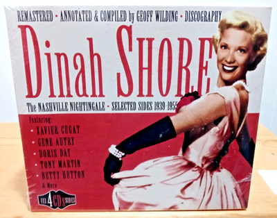 Dinah Shore - The Nashville Nightingale 1939-1955 (2011 JSP, UK) 4 CD Box Set