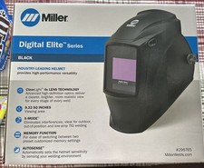 Miller Digital Elite Black Welding Helmet w/ClearLight 4X Lens (296765)
