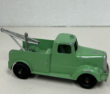 Late 1940's TootsieToy Green Tow Truck 5"