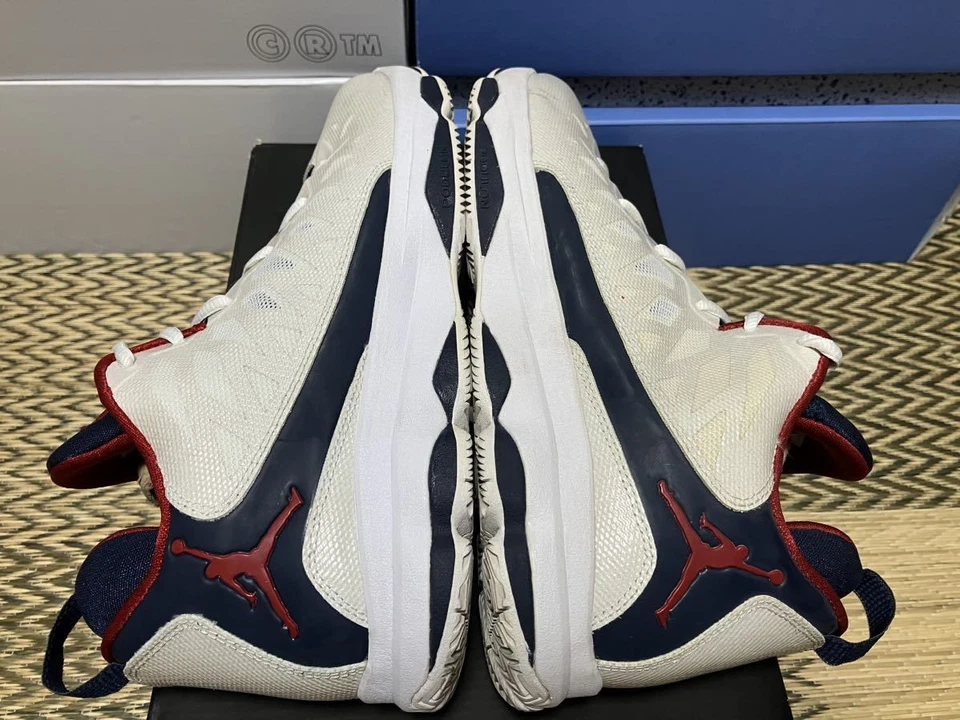 Nike Jordan Cp3.VI США белый спортзал красный полночь темно-синий 535807-117 с коробкой мужчин Us9 - Изображение 3 из 4