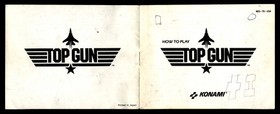 Top Gun (Nintendo NES) *SOLO MANUAL DE INSTRUCCIONES - LEER*