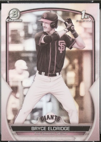 2023 Bowman Draft Bryce Eldridge 1st Bowman Chrome Giants | eBay