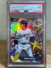 2025 Topps Update Stars of Japan Card Prices | Baseball | PSA