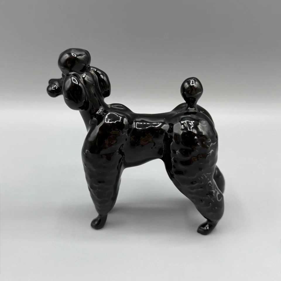 Beswick Black Poodle Dog Ornament Model 1386 - Image 4 of 4
