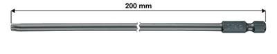 Felo Bit E 6,3 Industrie TORX  T 25 x 300