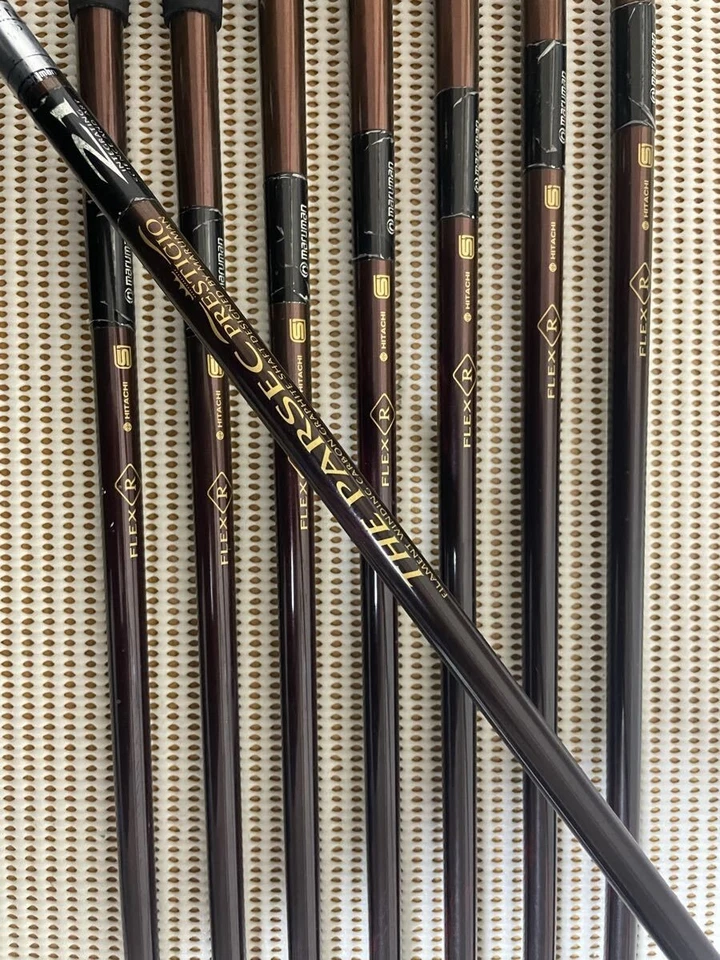 MARUMAN MAJESTY PRESTIGIO 21 8pcs Iron Set 5-9/PAS Flex-R No Head Cover - Image 3 of 4