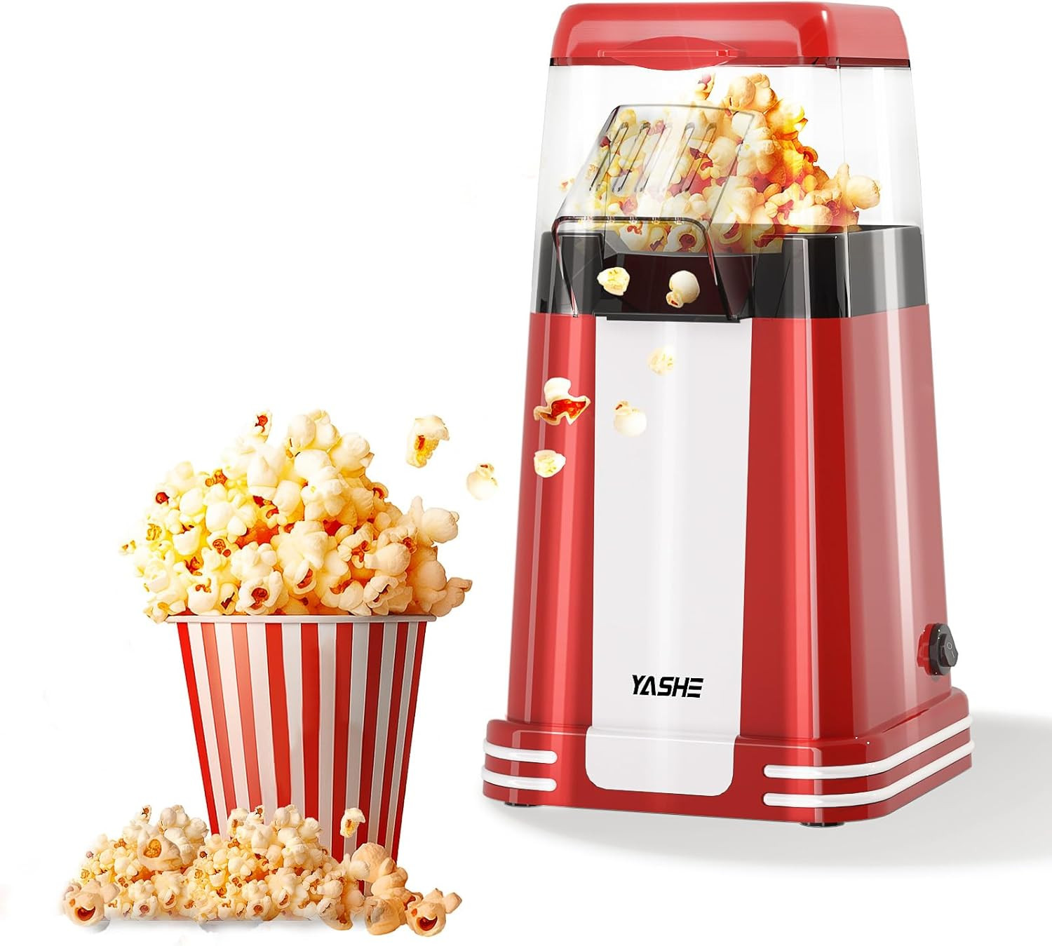 Macchina per Popcorn da Party 1200W - Sorprendi i tuoi Ospiti