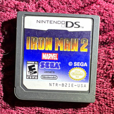 SEGA Iron Man 2 Nintendo DS Game Cartridge E10+ NTSC-U/C Licensed by Nintendo