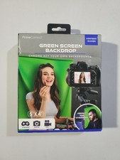 5 x 4 ft Green Screen Chroma Key Backdrop Photo Video Studio Streaming 60"x48"
