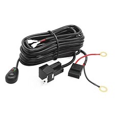 2 Lead 18 AWG 8ft 30A LED Light Bar Waterproof LED Work Diving Lights Wiring