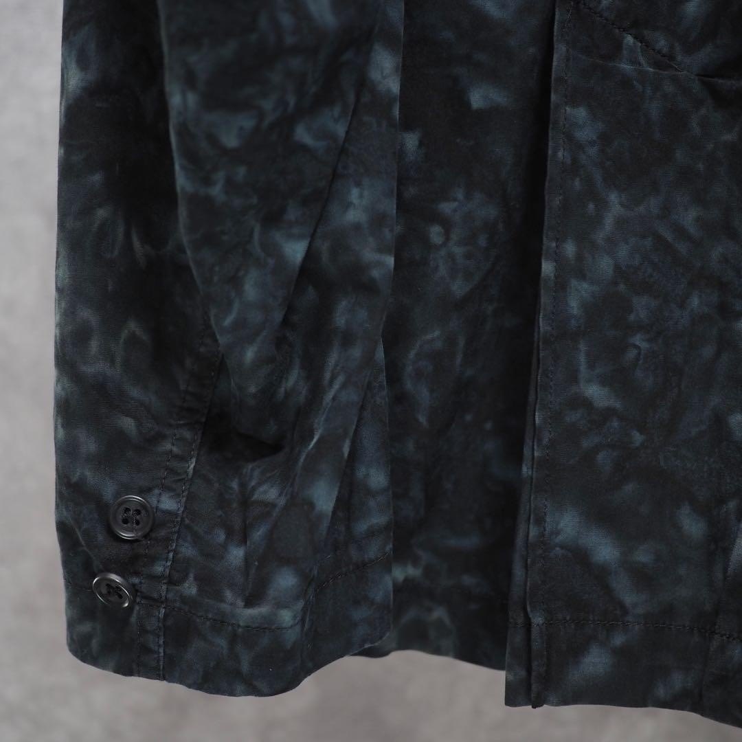 Engineered Garments Baker Jacket M Batik Print Bl… - image 10