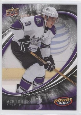 2008-09 Upper Deck Power Play Box Set Jack Johnson #135 7l6