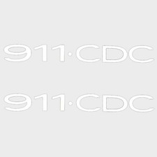 Nitro Boat Brand Decals 60842 | 911 CDC Stickers (Pair)