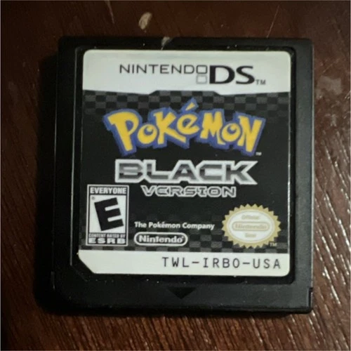 Nintendo Pokémon: Black Version Nintendo DS- Tested and works perfectly