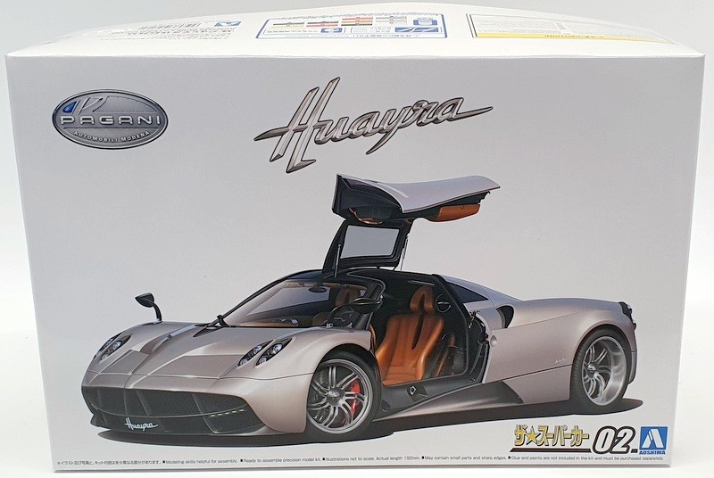 ロード Aoshima 1/24 Scale Model Car Kit 58060 - Pagani Huayra '12 | eBay
