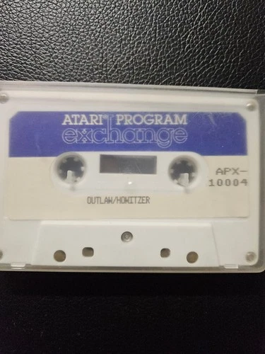 3OUTLAW / HOWITZER Cassette by ATARI PROGRAM exchange for Atari 400