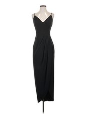 BHLDN Women Black Cocktail Dress 4