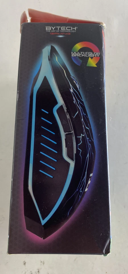 Bytech Multi-Color Backlight Gaming Mouse With 6 Buttons 7 LED Colors - Image 4 of 4