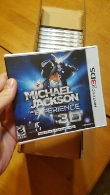 Nintendo 3DS Michael Jackson The Experience 3D BRAND NEW FACTORY