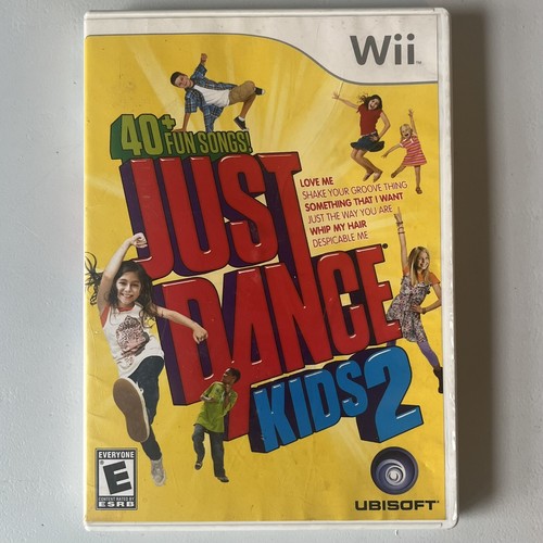 Just Dance Kids 2 (Nintendo Wii, 2011) Complete with Manual CIB
