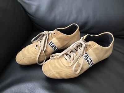 Bikkembergs Soccer 106 Wildleder  Damen Sneaker Größe 40 beige