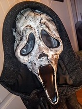 Scream VI Mask Weathered Replica 25th Anniversary Ghostface Masks Aged Damaged