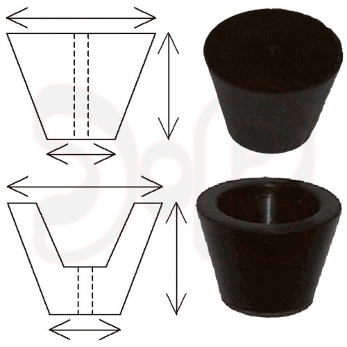 QUARKZMAN Silikon Stopfen - Wasserdichte Lochabdeckungen Für Küche & Möbel
