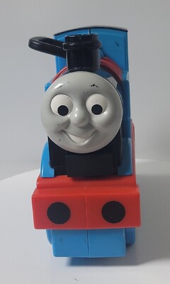 Vintage Thomas The Train 2002 Carrying Case 17 Holder Storage Toy