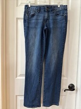Calvin Klein Women's Size 29/8 Straight Jeans Blue Medium Wash EUC