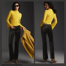 Anthropologie Size 31 The Demilune Boot Cut Velvet Jeans By Pilcro