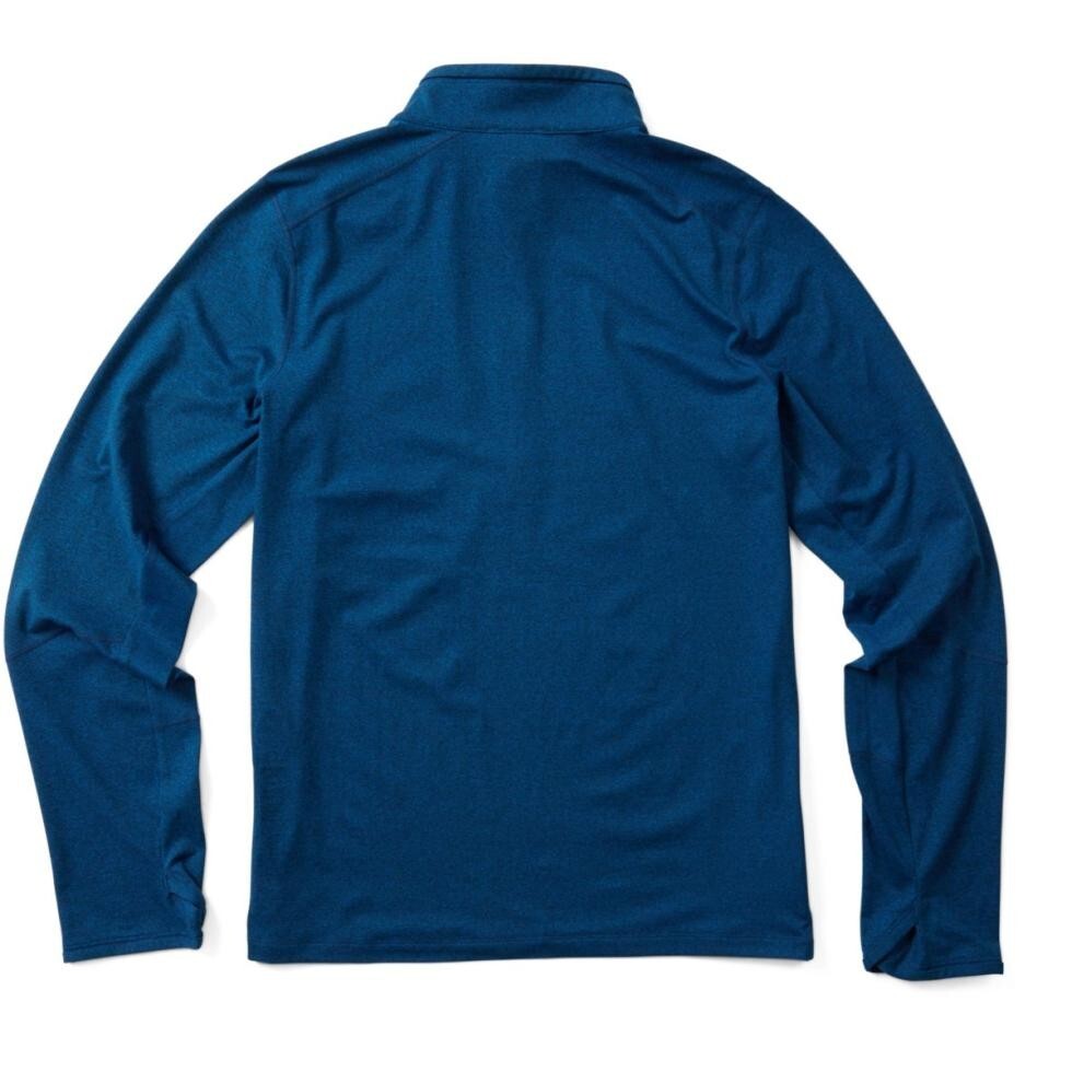 NWT Mens Merrell Small BetaTherm 1/4 Zip Mid-Layer Pullover Color: Imperial  Blue