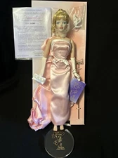 VTG 2000 Susan Wakeen Doll Co PREMIERE EVE 16" Vinyl Doll 512/2500 Pink Gown