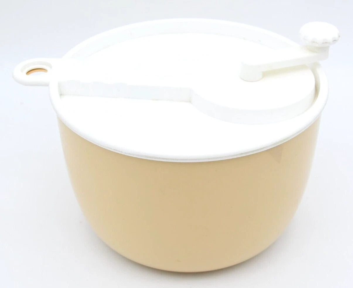 Vintage Copco Salad Spinner Sam Lebowitz USA Tan Kitchen Ware