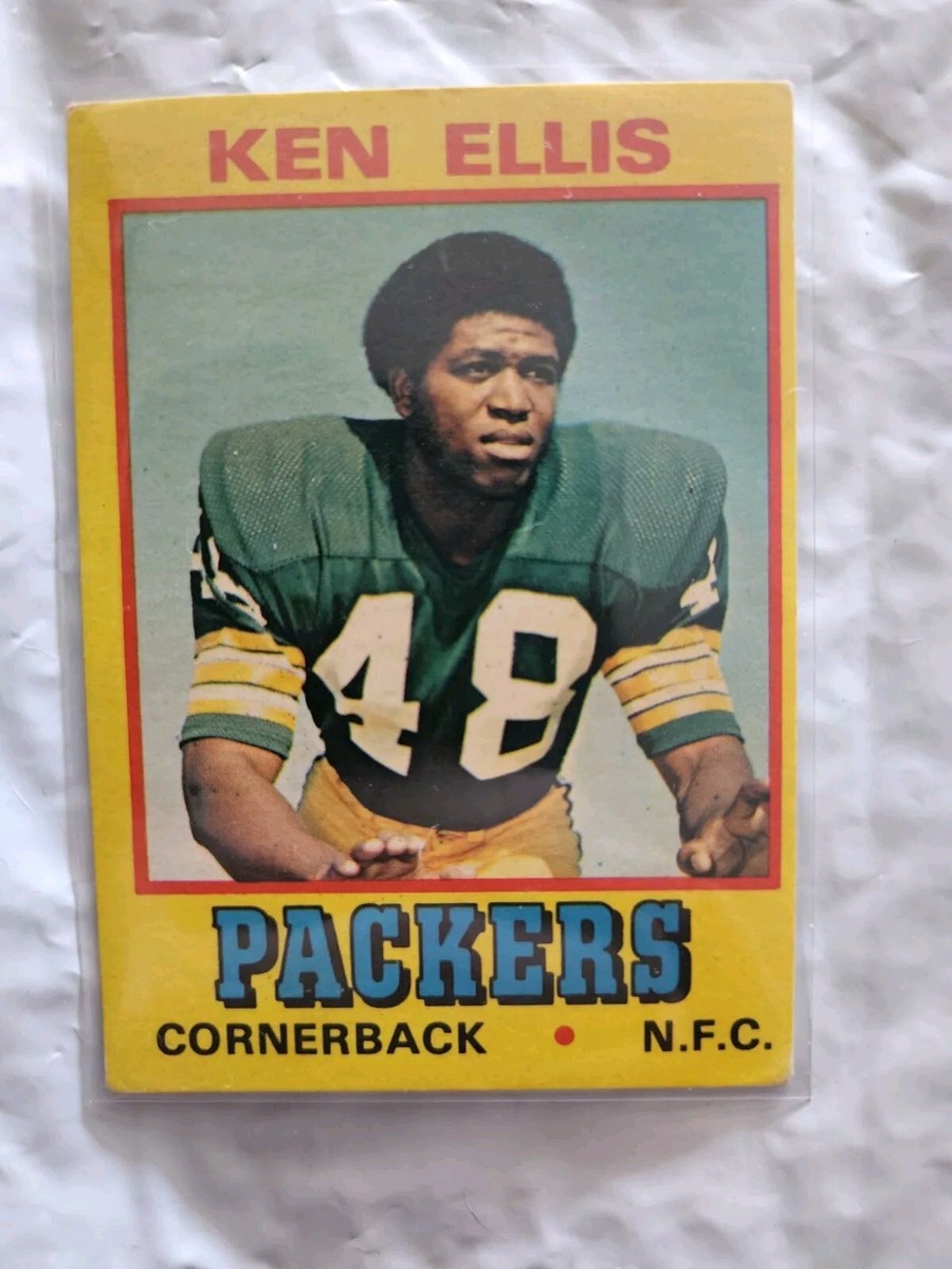 1974 Topps Wonder Bread All Stars Ken Ellis #6 Green Bay Packers